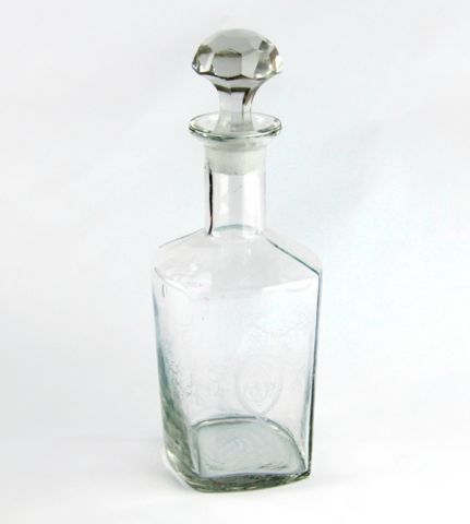 square bottle with decoration, art 9606500