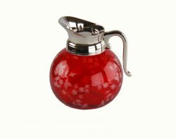 jug with lid red color, art 0422900RED