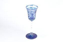 blue glass, art 046010B