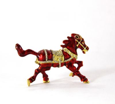 red horse with strass, art 077350R