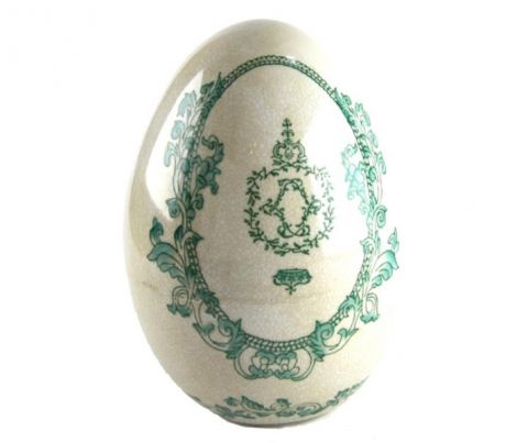 medium size ceramic egg "montparnasse", art 0671300