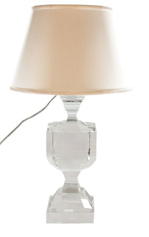 crystal lamp with square base, art 0545000