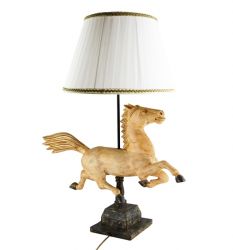 large horse shaped lamp, art 0553200