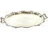 Shaped tray with horn handles 64*47, art 0140000