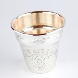 engraved vase holder D 9 H 8,5, art 019470B