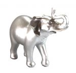 large size silver elephant, art 0870416