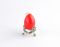 candle holder red egg, art 040030R