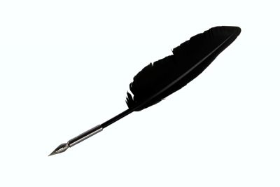 black quill pen - sheffield, art 813240N