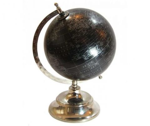 table globe - dark, art 01471ON
