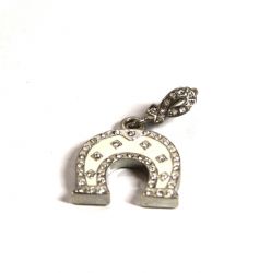 small pendant with good luck charm horseshoe, art 076800W