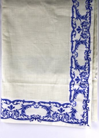 table cloth "provenza blu" 160x250cm, art 0855170