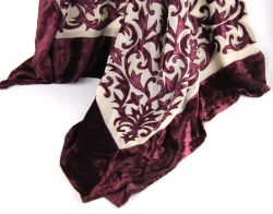 velvet table cloth 170x270 cm, art 0860307BX