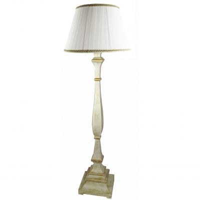 acient ivory and gold floor lamp, art 0870145