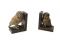 owl shaped bookends, art 0870165