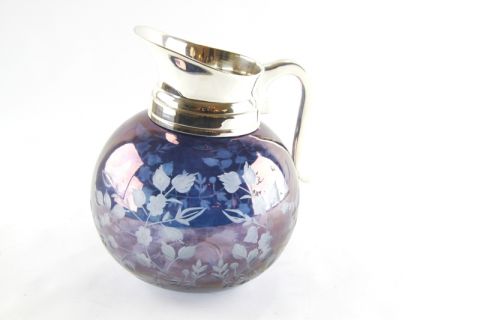 medium jug without icebucket blue colour, art 0421100BLUE