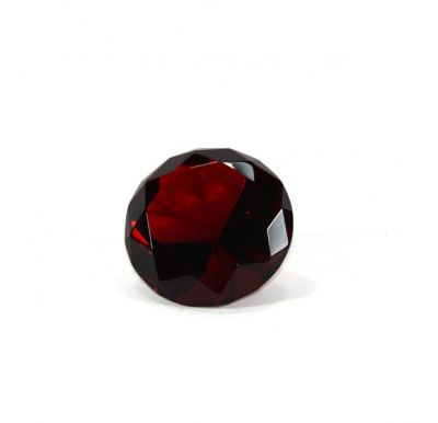 ruby shaped paperweight, art. 0758300