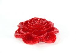 large size rose shaped candle-red (at least2p, art 8300108R