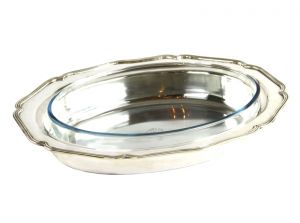 Oven dish holder without lid Romantic 47,5*36, art 017310B