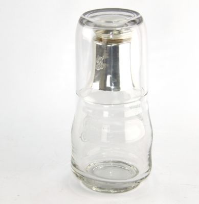 night bottle with pills holder in the top, art 0401400