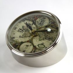 table clock with maps, art 0193300