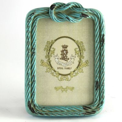 rectangular frame with knot "rope coll." 10x15 cm, art 0870507