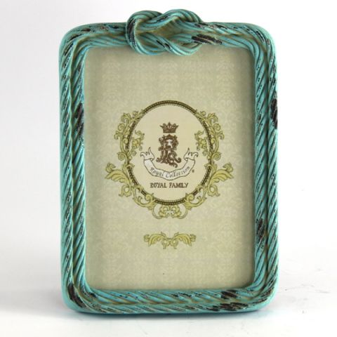 rectangular frame with knot "rope coll." 10x18 cm, art 0870508