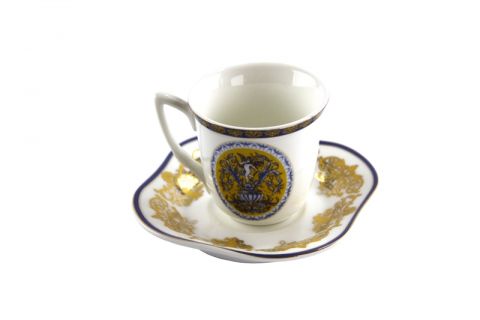 COFFEE CUP WITH SMALL PLATE, art 0708400