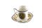 COFFEE CUP WITH SMALL PLATE, art 0708400