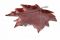 red grape tree leaf in light alloy, art 9716207