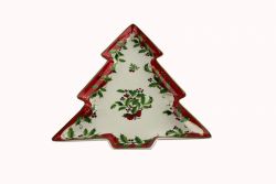 tree shaped plate "christmas", art 9810114