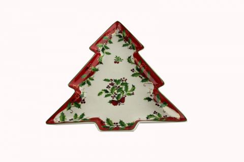 tree shaped plate "christmas", art 9810114