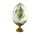 medium egg "jardin en fleur" w/base, art 0675401