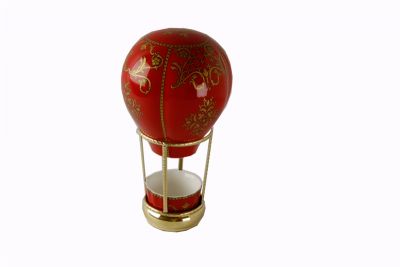 Montgolfière " FABERGE' DREAM " gold and red, art 0709001