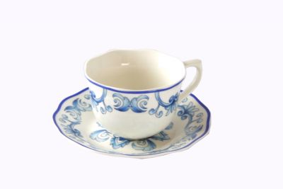 6 tea cups porcelain "Pantelleria", art 0721802