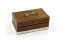 leather box with metal frieze, art 0148300
