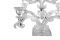 7 arms crystal candelabra, art 0483700