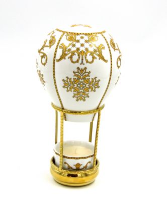 Montgolfière "Fabergè dream"  gold and white, art 0709007
