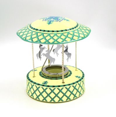 colour carousel "faberge dream" w/candle, art 0709802