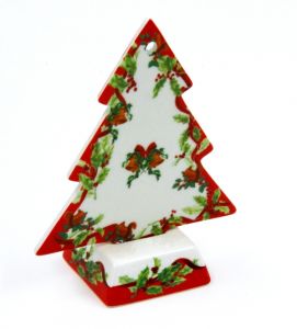 tree shaped place holder "Christmas Carol", art 9810327