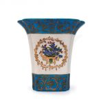light blue ceramic vase, art 0663000