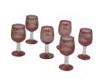 small glasses red color, art 0461401