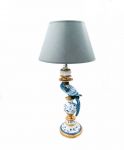 usb rechargeable lamp with parrot base and lampshade, art 0546200