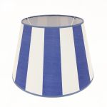 blue stripes lampshade cm 40, art 0549502