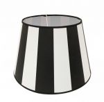 medium black stripes lampshade cm 40, art 0549503