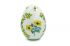 egg "yellow flowers with birds"  cm 15, art 0691221