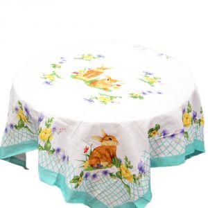 tablecloth "Spring Easter" 140x140 cm, art 0857180