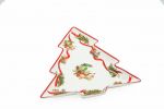 tree shaped plate "Christmas Whishes", art 9810614