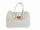 white leather bag genieve, art 0780313
