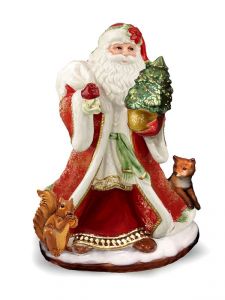 santa claus with fox and squirrel, art 0870320