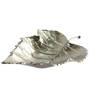 light alloy plane tree leaf 16x11 cm, art 9713209